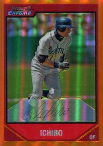 Bowman Chrome Orange Refractor /25